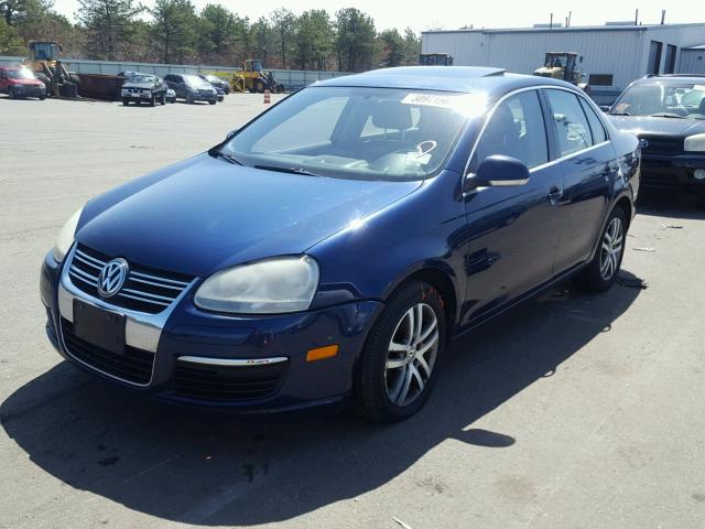 3VWSG71K46M735838 - 2006 VOLKSWAGEN JETTA 2.5 BLUE photo 2