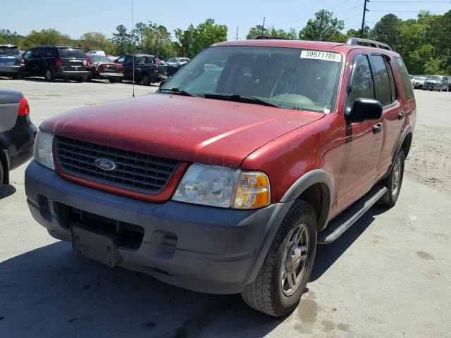 1FMZU62K63UB79117 - 2003 FORD EXPLORER X RED photo 2