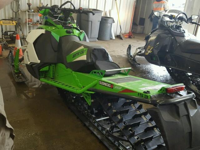 4UF14SNW4ET124398 - 2014 ARCTIC CAT SNOWMOBILE მწვანე ფოტო 3