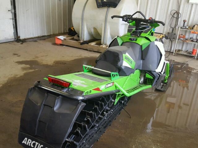 4UF14SNW4ET124398 - 2014 ARCTIC CAT SNOWMOBILE მწვანე ფოტო 4