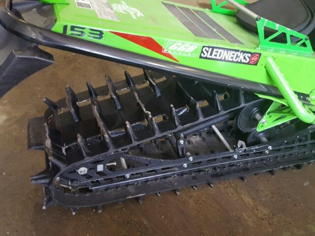 4UF14SNW4ET124398 - 2014 ARCTIC CAT SNOWMOBILE მწვანე ფოტო 9