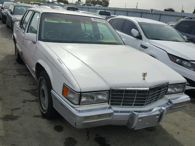 1G6CD53B6M4201494 - 1991 CADILLAC DEVILLE WHITE photo 1