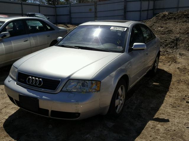 WAUED64B91N135620 - 2001 AUDI A6 2.7T QU SILVER photo 2