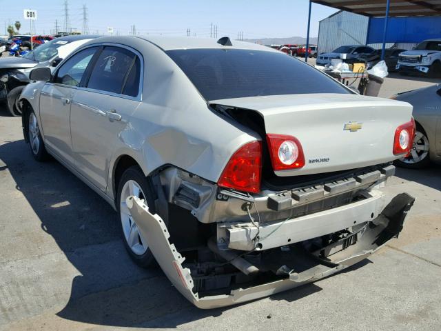 1G1ZB5E02CF260420 - 2012 CHEVROLET MALIBU LS 金色 照片 3
