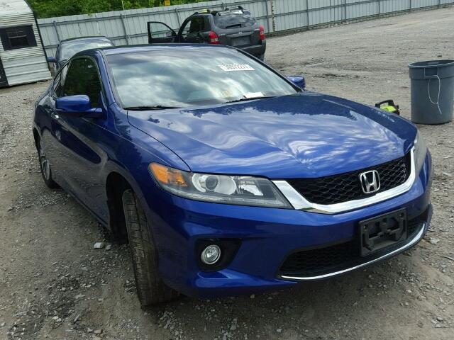 1HGCT1B76DA021277 - 2013 HONDA ACCORD BLUE photo 1