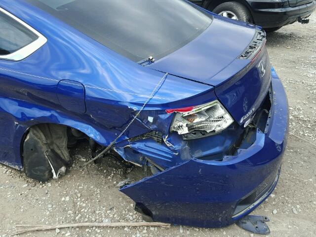 1HGCT1B76DA021277 - 2013 HONDA ACCORD BLUE photo 9