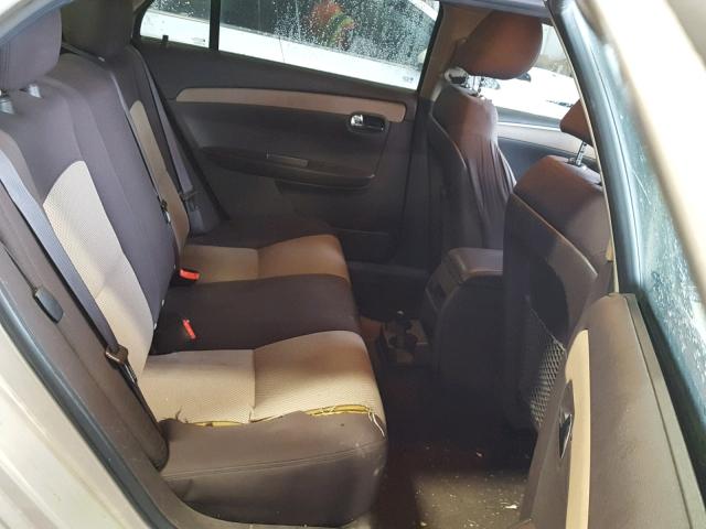 1G1ZB5E16BF202379 - 2011 CHEVROLET MALIBU LS GOLD photo 6