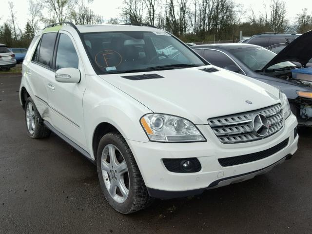 4JGBB22E78A351979 - 2008 MERCEDES-BENZ ML 320 CDI WHITE photo 1