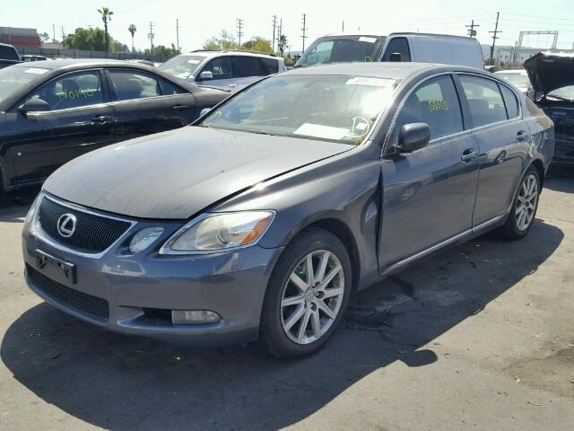 JTHBH96S865037273 - 2006 LEXUS GS GENERAT GRAY photo 2