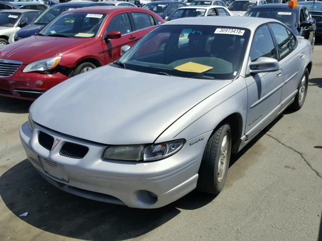 1G2WP52K5XF284173 - 1999 PONTIAC GRAND PRIX GRAY photo 2