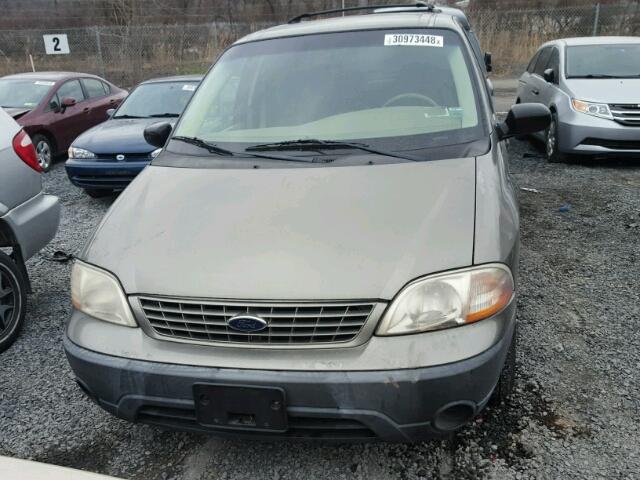 2FMZA51481BA26327 - 2001 FORD WINDSTAR L TAN photo 9