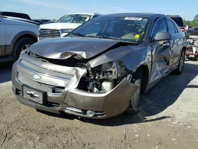 1G1ZE5E13BF215923 - 2011 CHEVROLET MALIBU LTZ 金色 照片 2