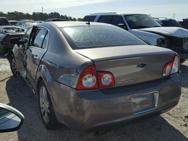 1G1ZE5E13BF215923 - 2011 CHEVROLET MALIBU LTZ 金色 照片 3