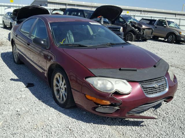 2C3HE66G8XH808859 - 1999 CHRYSLER 300M BURGUNDY photo 1