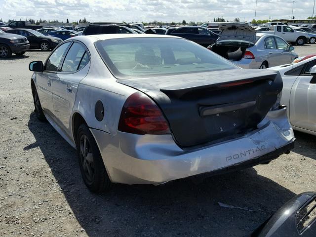 2G2WP552261212512 - 2006 PONTIAC GRAND PRIX SILVER photo 3