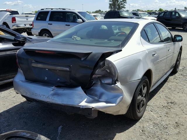 2G2WP552261212512 - 2006 PONTIAC GRAND PRIX SILVER photo 4