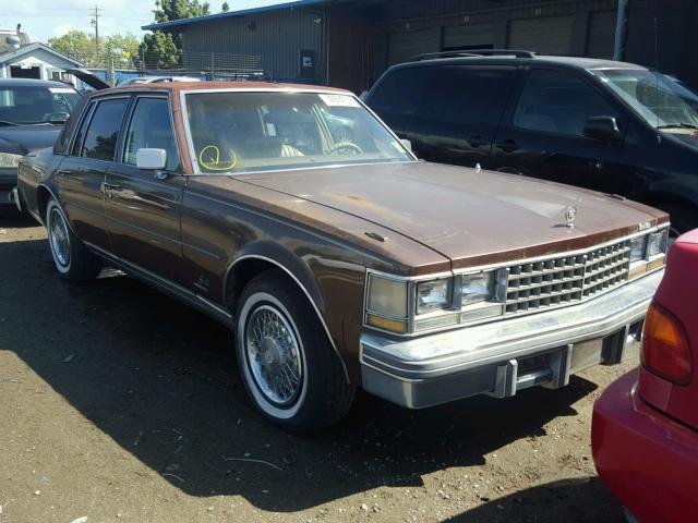 6S69R60496505 - 1976 CADILLAC SEVILLE BROWN photo 1