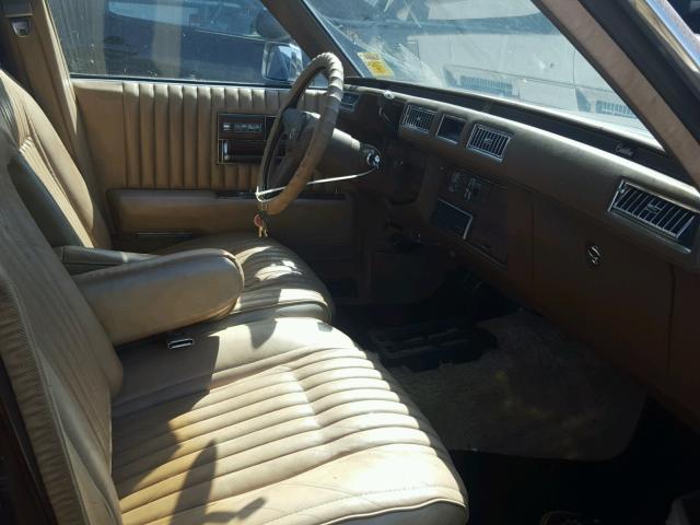 6S69R60496505 - 1976 CADILLAC SEVILLE BROWN photo 5