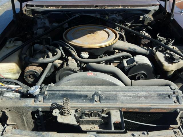 6S69R60496505 - 1976 CADILLAC SEVILLE BROWN photo 7