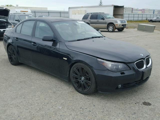 WBANB53537CP03912 - 2007 BMW 550 I BLACK photo 1