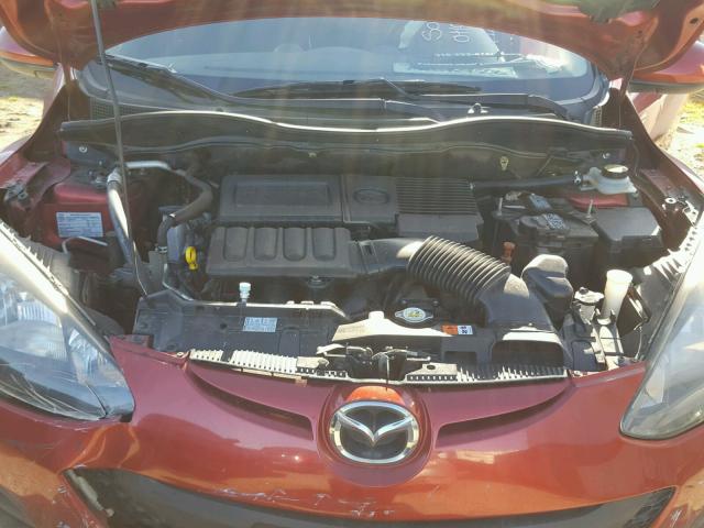 JM1DE1KY2E0172548 - 2014 MAZDA MAZDA2 SPO 红色 照片 7