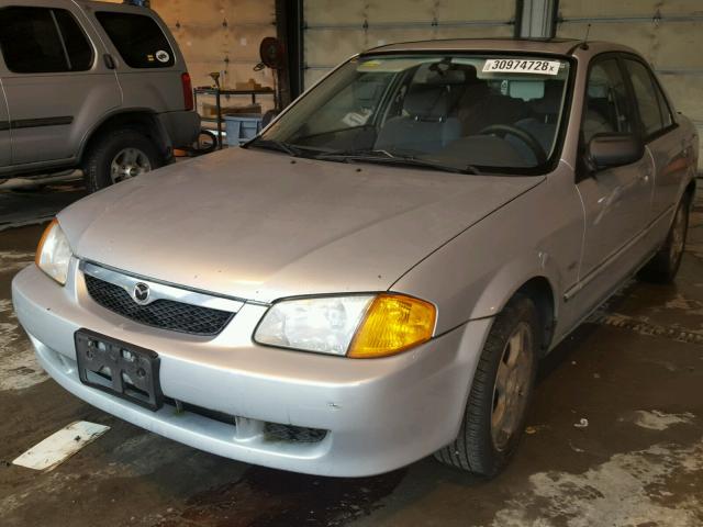 JM1BJ223XY0307213 - 2000 MAZDA PROTEGE ES 银色 照片 2