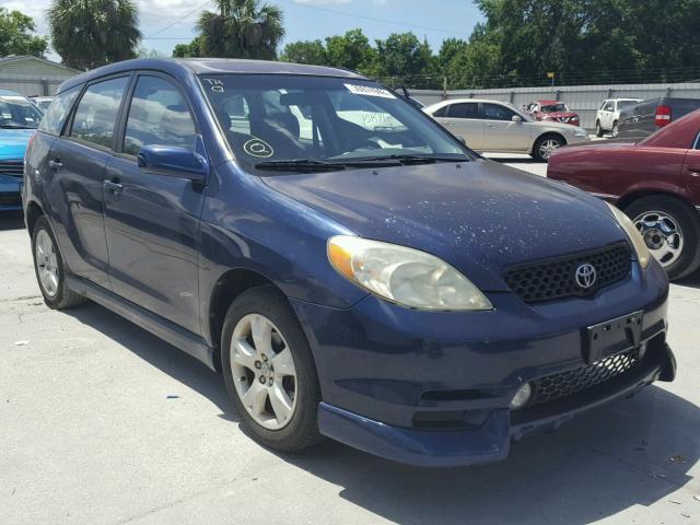 2T1KR32E73C053975 - 2003 TOYOTA MATRIX BLUE photo 1