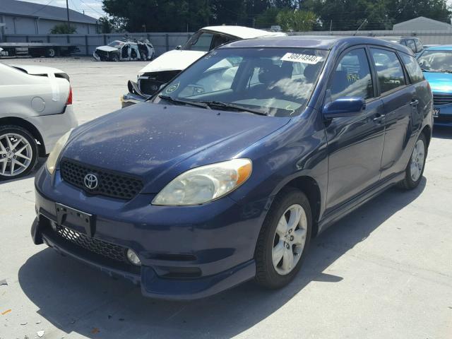 2T1KR32E73C053975 - 2003 TOYOTA MATRIX BLUE photo 2