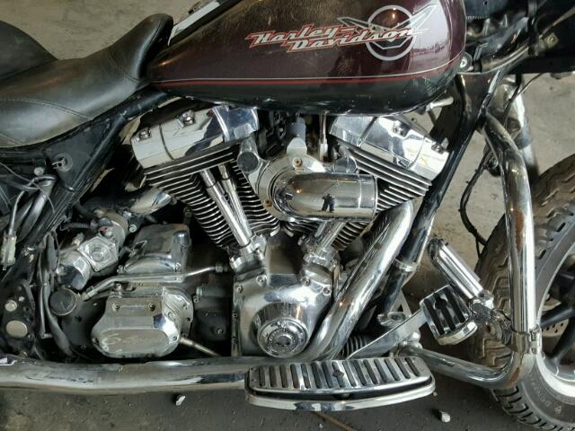 1HD1FBW146Y655026 - 2006 HARLEY-DAVIDSON FLHRI MAROON photo 7