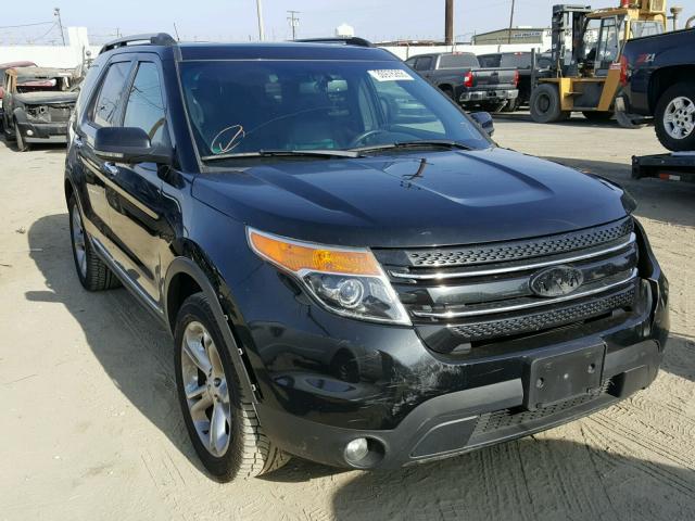 1FM5K7F84DGB07759 - 2013 FORD EXPLORER L BLACK photo 1