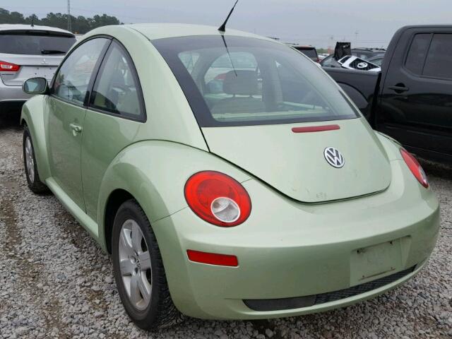 3VWPW31C17M505069 - 2007 VOLKSWAGEN NEW BEETLE 绿色 照片 3