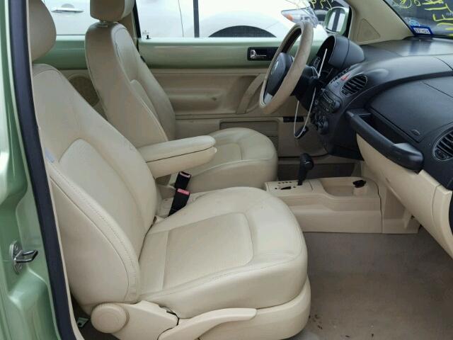 3VWPW31C17M505069 - 2007 VOLKSWAGEN NEW BEETLE 绿色 照片 5