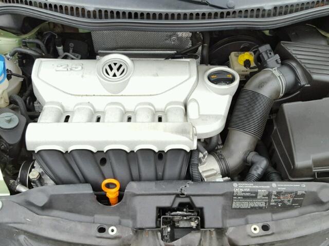 3VWPW31C17M505069 - 2007 VOLKSWAGEN NEW BEETLE 绿色 照片 7