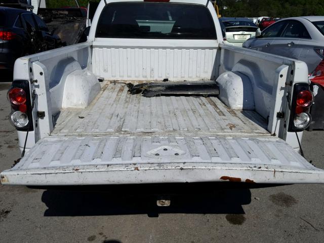 1B7GL26X1XS305947 - 1999 DODGE DAKOTA WHITE photo 6