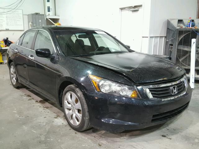 1HGCP36839A026110 - 2009 HONDA ACCORD EXL BLACK photo 1