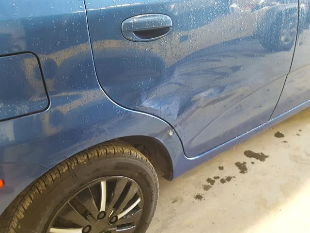 KL1TD66607B764551 - 2007 CHEVROLET AVEO BASE Mavi fotoğraf 9