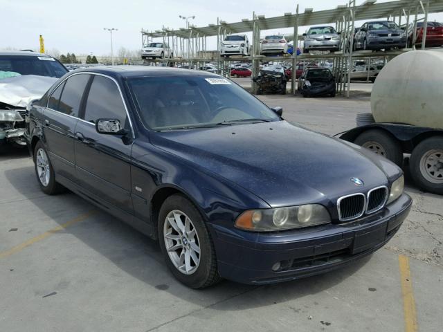 WBADT43493G030654 - 2003 BMW 525 I AUTO BLUE photo 1