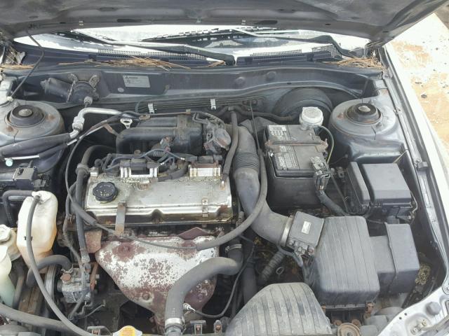 4A3AA46G33E076071 - 2003 MITSUBISHI GALANT ES GRAY photo 7