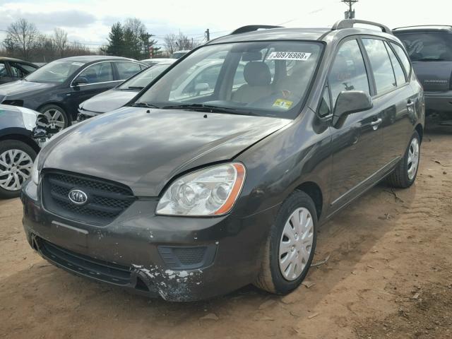 KNAFG528097221766 - 2009 KIA RONDO BASE BROWN photo 2