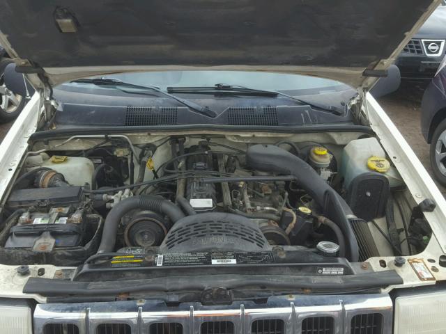 1J4GZ48S0WC208706 - 1998 JEEP GRAND CHER WHITE photo 7