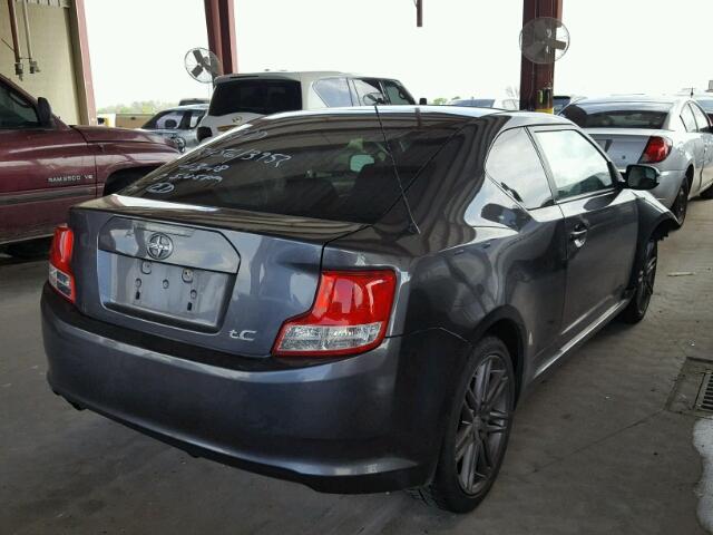 JTKJF5C75B3016925 - 2011 TOYOTA SCION TC 灰色 照片 4