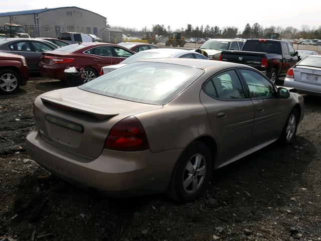 2G2WP552971227428 - 2007 PONTIAC GRAND PRIX TAN photo 4