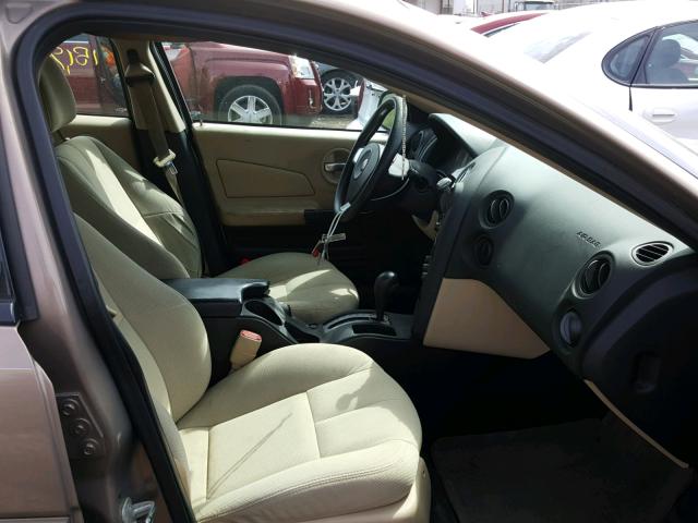 2G2WP552971227428 - 2007 PONTIAC GRAND PRIX TAN photo 5