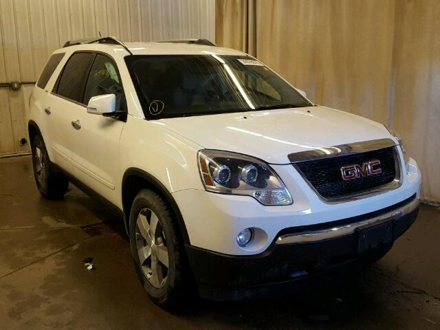 1GKKVRED3BJ198309 - 2011 GMC ACADIA SLT თეთრი ფოტო 1