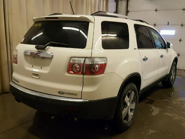 1GKKVRED3BJ198309 - 2011 GMC ACADIA SLT თეთრი ფოტო 4