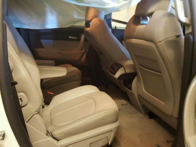 1GKKVRED3BJ198309 - 2011 GMC ACADIA SLT თეთრი ფოტო 6