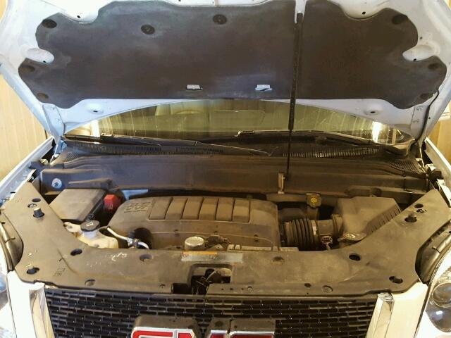 1GKKVRED3BJ198309 - 2011 GMC ACADIA SLT თეთრი ფოტო 7