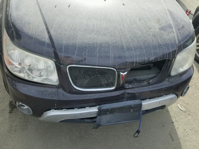 2CKDL63F066105223 - 2006 PONTIAC TORRENT PURPLE photo 9