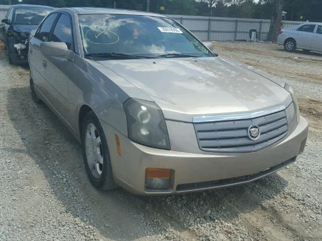 1G6DM57N830137263 - 2003 CADILLAC CTS TAN photo 1