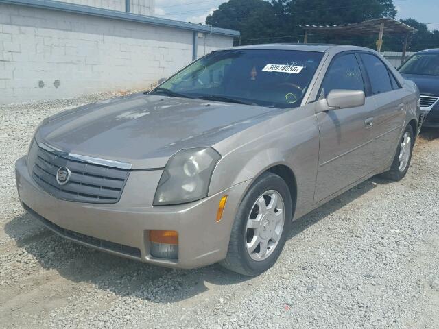 1G6DM57N830137263 - 2003 CADILLAC CTS TAN photo 2